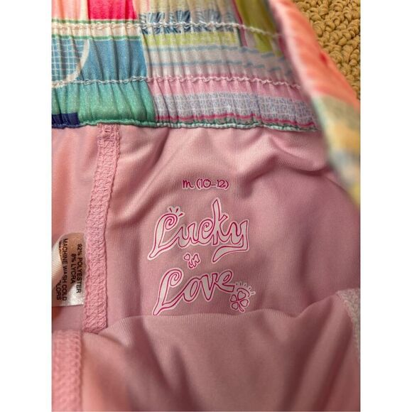 Lucky In Love Junior Girls Deco Love Racket Golf Skort - Picture 4 of 4